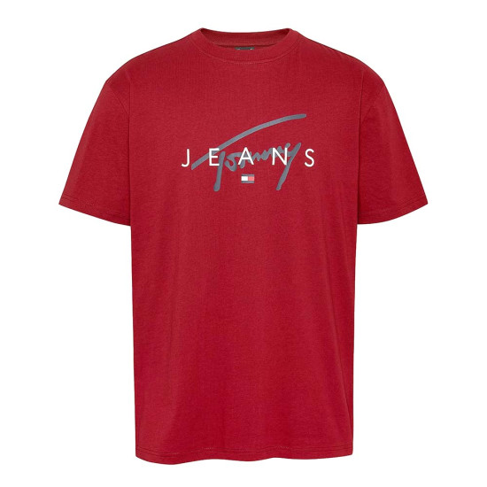 Tommy Hilfiger Ανδρική κοντομάνικη μπλούζα Signature Logo Crew Neck T-Shirt